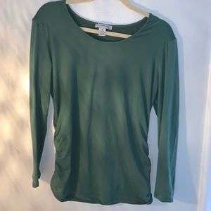 Long sleeve maternity shirt